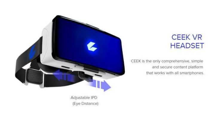 Ceek virtuālā realitāte Ceek Headset