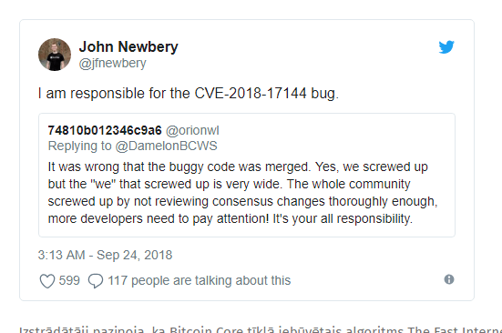 Ievainojamība CVE-2018-17144