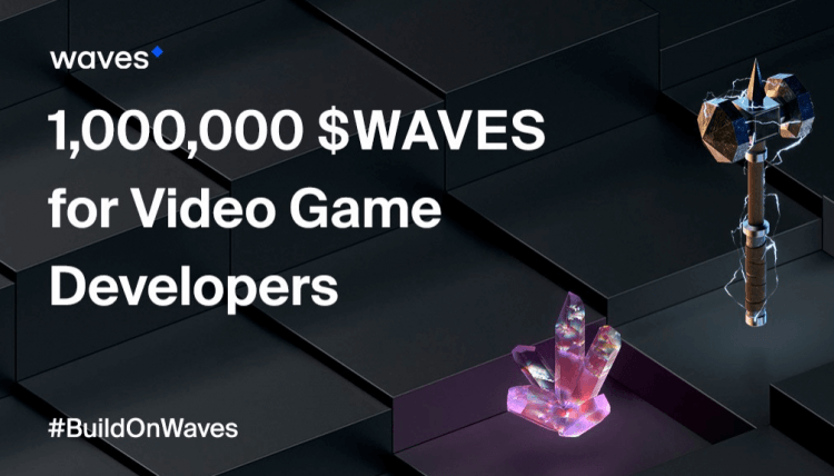 Blockchain jaunuzņēmums Waves aktivizējis motivācijas iniciatīvu video spēļu izstrādātājiem