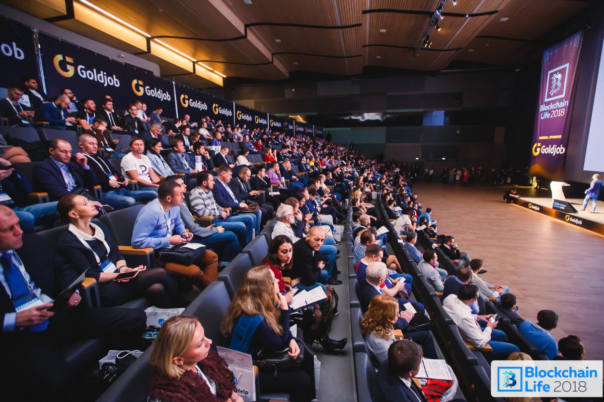 Starptautiskais forums Blockchain Life 2018 5 Sanktpēterburgā notika viens no lielākajiem starptautiskakjiem forumiem Blockchain Life 2018
