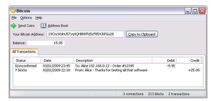 Kā radās bitkoina logotips? 17 Pirmais Satoši bitkoina klients ar logotipu BC