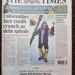 The Times ievadrakstā BitMEX pateicas bitkoina radītājam 4 Chancellor on brink of second bailout for banks