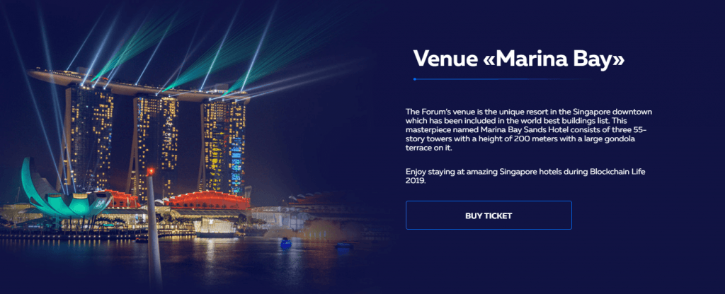 23.-24. aprīlī Singapūrā notiks forums Blockchain Life 2019, pulcējot 3000 dalībniekus un nozares top kompānijas 8 23.-24. aprīlī Singapūrā notiks lielākais forums Blockchain Life 2019