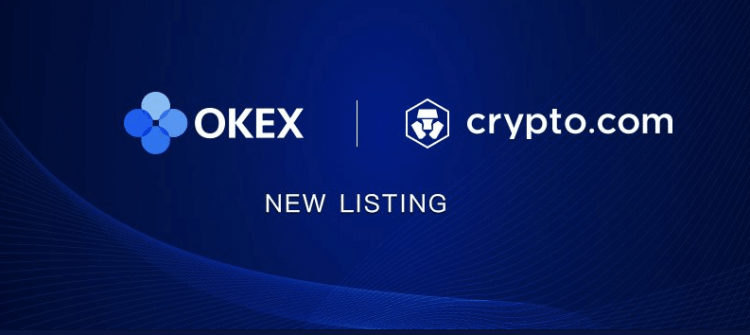 OKEx pievienojusi tokenu Crypto.com Chain 5 OKEx pievienojusi tokenu Crypto.com Chain