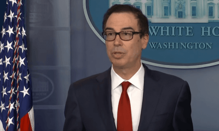 ASV Valsts kases sekretārs Stīvens Mnučins