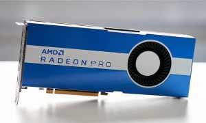 Jaunā AMD videokarte Radeon Pro W5700