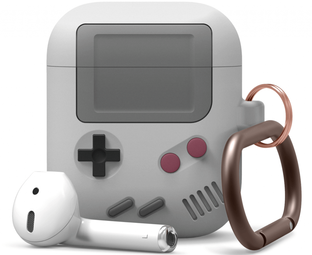AirPods uzlādes kārbiņas Nintendo Game Boy stilā no Elago 7 AirPods čeholi Game Boy formā