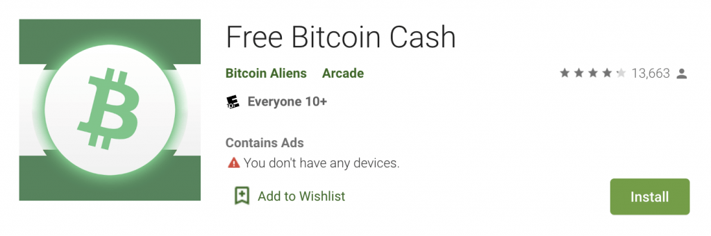 Bitcoin Cash adrešu aktivitāte