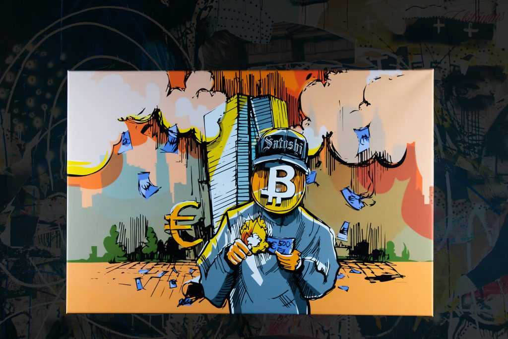 Tiek izsolīts pasaulē vienīgais "NE(R)0" darbs ar mākslinieka MX12 Levina parakstu. 5 "NE(R)0" darbs ar mākslinieka MX12 Levina autogrāfu