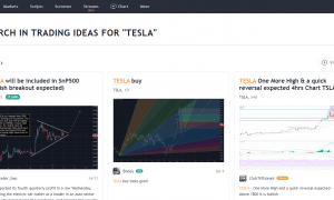 TradingView Tesla