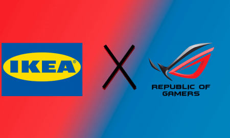 ASUS Republic of Gamers un IKEA