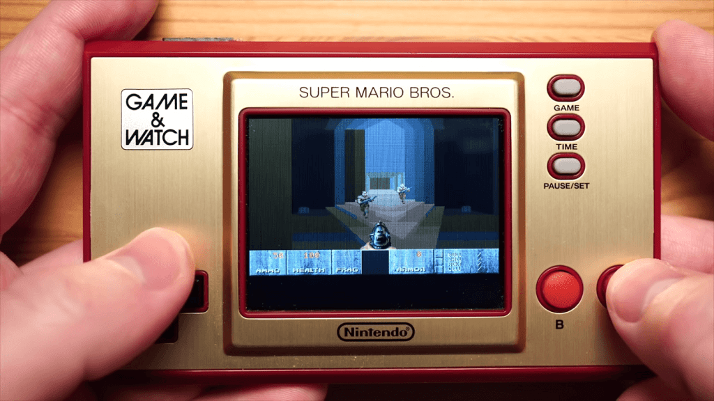 Spēle Doom aktivizēta klasiskajā Nintendo konsolē 5 Spēle Doom, Nintendo konsolē