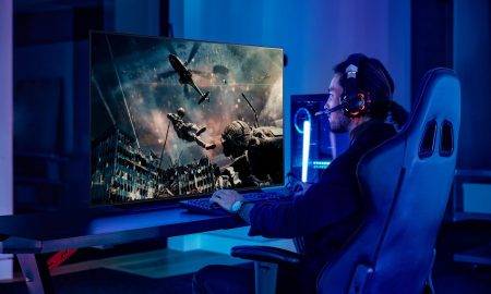 LG 48 collu OLED televizors - ideāls gan skatīšanās priekam, gan videospēļu baudīšanai.