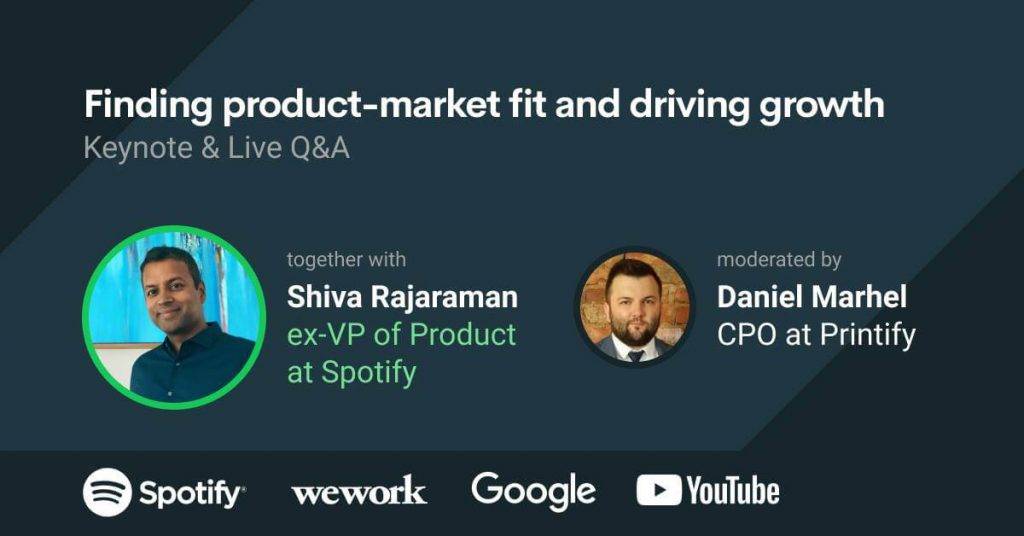 Printify Tech Talks ar bijušo Spotify viceprezidentu Shiva Rajamaran