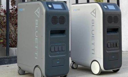 Bluetti EP500 uzlāde