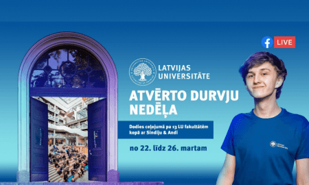 LU tiešraidēs būs iespēja virtuāli izstaigāt LU fakultātes