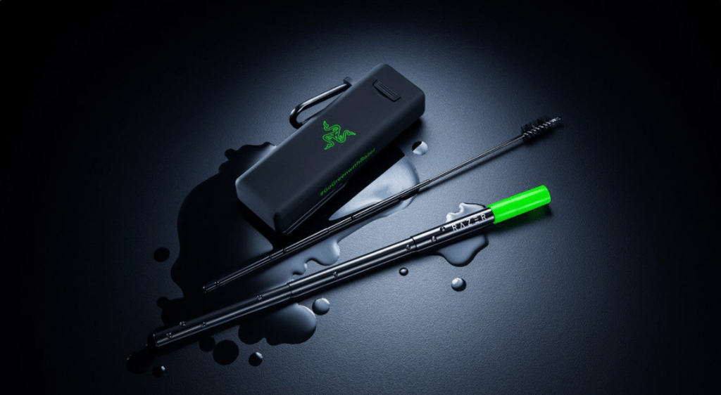 Razer metāla salmiņš dzērieniem 5 Razer salmiņš dzērieniem