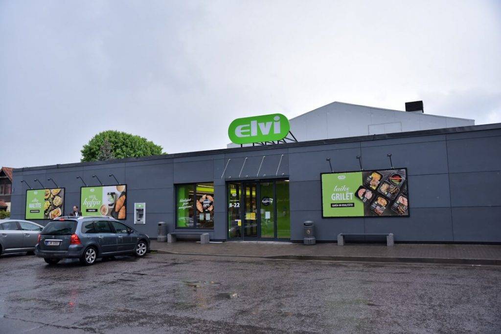 ELVI, investējot 700 000 eiro, atver modernu veikalu Ulbrokā