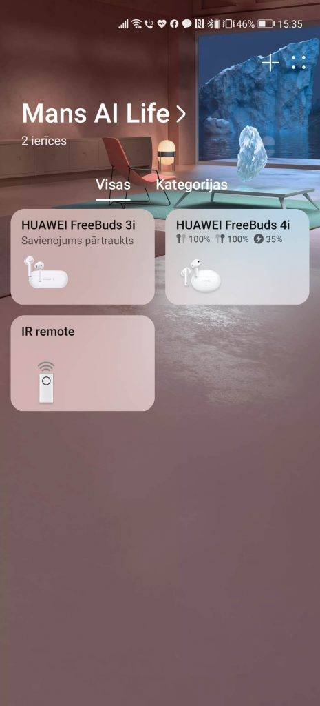 lietotne Huawei AI Life
