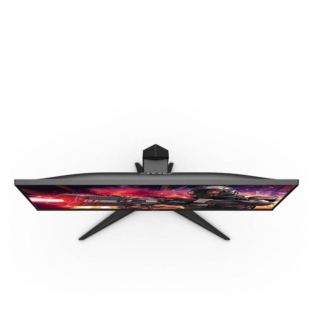 Izcils asums un elpu aizraujošs ātrums - AOC izlaiž 4K spēļu monitoru ar 144 Hz un 1 ms