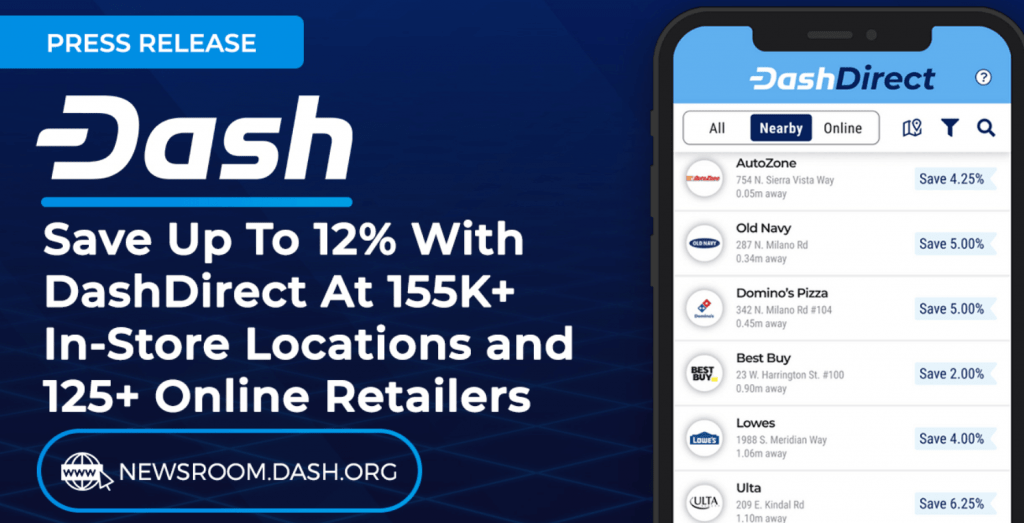 Ir izveidota maksājumu lietojumprogramma “DashDirect Payment” 5 Dash direct aplikācija