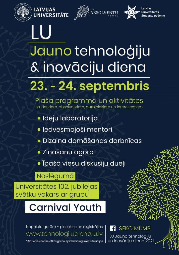LU Jauno tehnoloģiju un inovāciju diena – jau pēc mēneša 7 LU Jauno tehnoloģiju un inovāciju diena – jau pēc mēneša