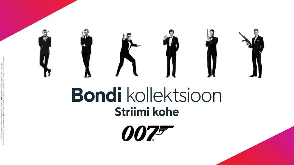 „Viaplay” no oktobra ielūdz uz 007 maratonu: noskatieties visu Džeimsa Bonda filmu kolekciju