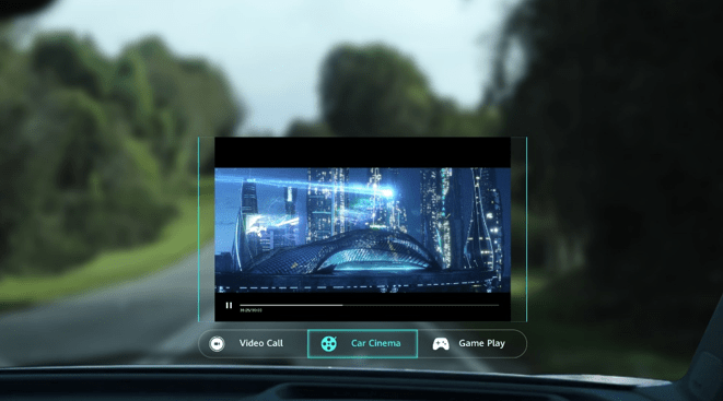 Huawei AR-HUD sniedz izcilas izklaides iespējas