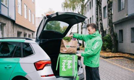 Latvijā darbu uzsāk Bolt Market 15 minūšu pārtikas preču piegādes serviss