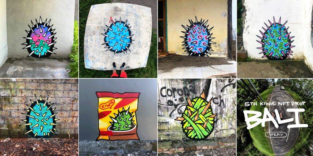 KIWIE izlaiž NFT ielu mākslas kolekciju, kas radīta Bali 8 KIWIE izlaiž NFT ielu mākslas kolekciju, kas radīta Bali