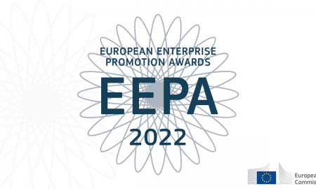 Eiropas Komisija izsludina pieteikšanos 2022. gada konkursam „Eiropas Uzņēmējdarbības Veicināšanas balva”