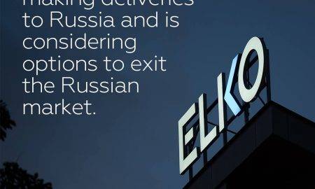 ELKO Grupa izskata iespēju iziet no Krievijas tirgus