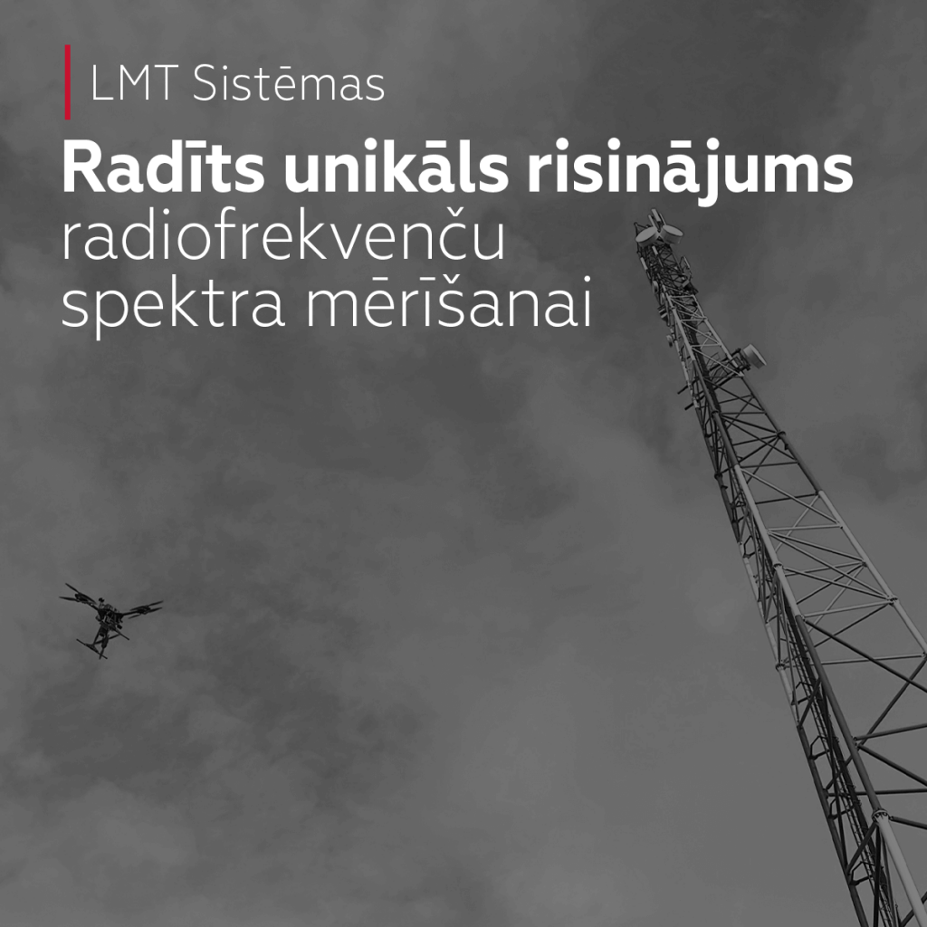 Latvijā radīts risinājums radiofrekvenču spektra mērīšanai, izmantojot dronu