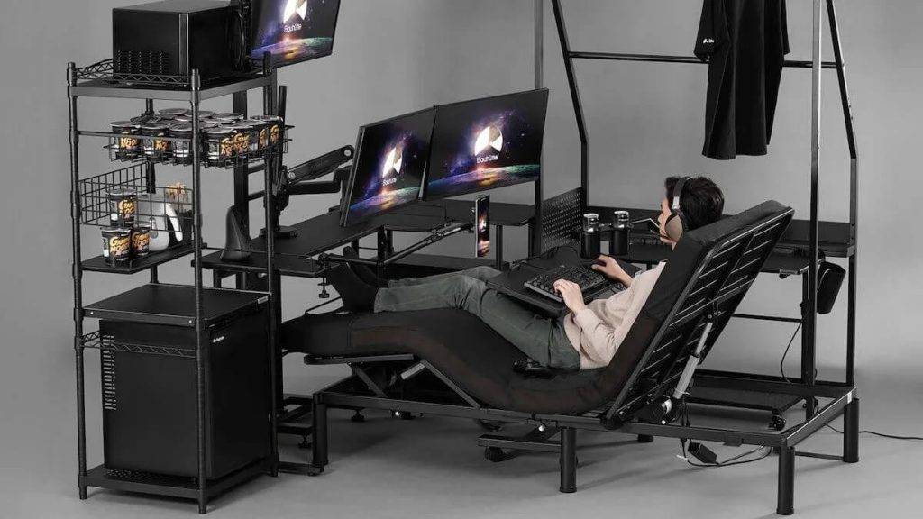 Kompānija Bauhutte piedāvā jaunu elektrisko gultu videospēļu spēlētājiem 5 Bauhutte elektriskā gulta