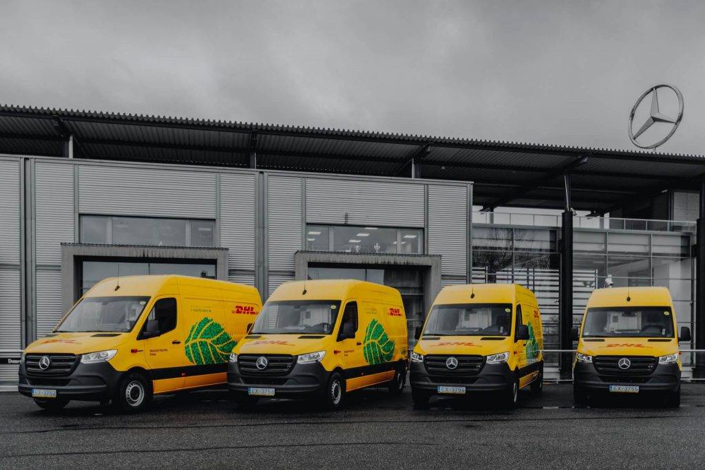 DHL saņēmis pirmo eSprinter atslēgas