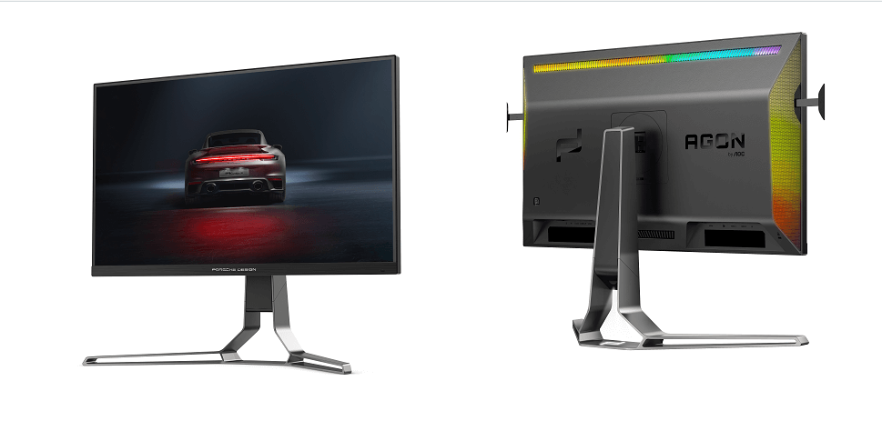 Porsche Design un AGON by AOC iepazīstina ar jauno PD32M: 4K, 144 Hz, HDR 1400 premium displeju