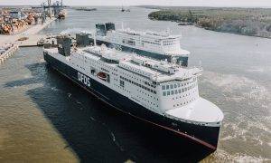 Maršrutā Lietuva – Zviedrija sāk kursēt DFDS jaunākais kravas un pasažieru prāmis “Luna Seaways”