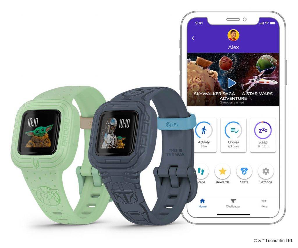 Garmin vívofit jr. 3 fitnesa sekotājs bērniem 5 Garmin vívofit jr. 3 fitnesa sekotājs bērniem