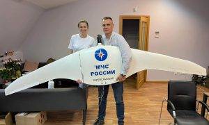 Ukrainas bruņotie spēki nosēdinājuši bezpilota lidaparātu, kas tika izveidots īpaši Krievijas Ārkārtas situāciju ministrijai