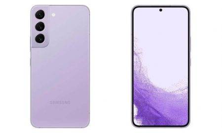 Samsung Galaxy S22 Bora Purple krāsā