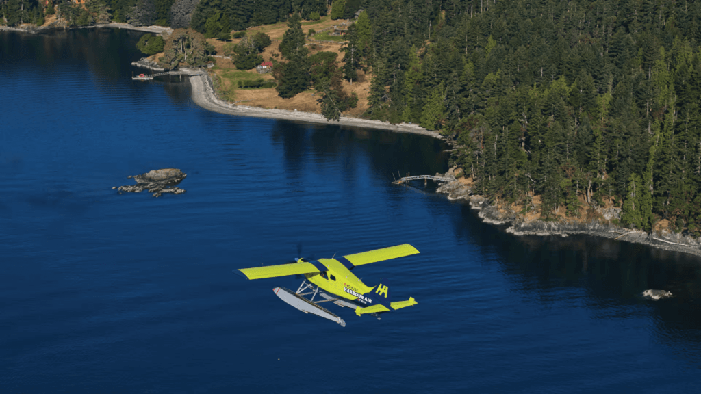Pasaulē pirmais komerciālais reiss ar elektrisko limašīnu De Havilland Beaver 8 Pasaulē pirmais komerciālais reiss ar elektrisko limašīnu De Havilland Beaver