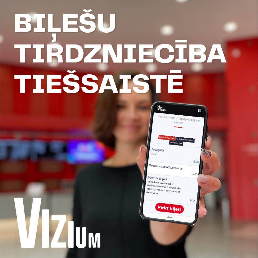 Zinātnes centrs VIZIUM piedāvā iespēju iegādāties biļetes internetā 5 Zinātnes centrs VIZIUM piedāvā iespēju iegādāties biļetes internetā