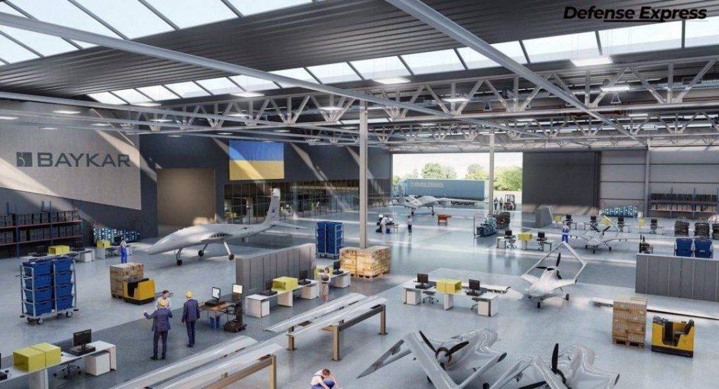 Baykar prezentēja bezpilota lidaparātu ražotnes koncepciju, ko plānots būvēt Ukrainā