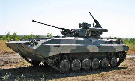 Ukrainas bruņotie spēki privatizējuši retu krievu BMP-2M "Berezhok"