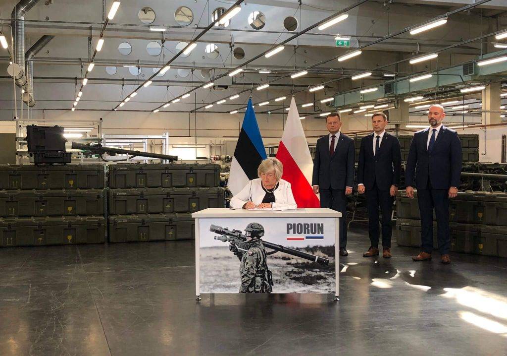 Igaunija iegādājas Polijas pretgaisa aizsardzības sistēmas Piorun, kas spēj iznīcināt gaisa mērķus līdz 6,5 km attālumā