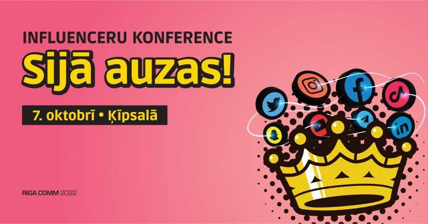 Atbrīvoties no digitālajām pelavām aicina influenceru konference “SIJĀ AUZAS!” 5 Atbrīvoties no digitālajām pelavām aicina influenceru konference “SIJĀ AUZAS!”