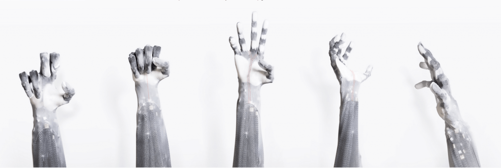 Clone Robotics robotizēta roka ar ādu un muskuļiem (Video) 5 Clone Robotics robotizēta roka ar ādu un muskuļiem