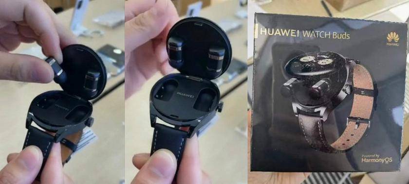 Tā izskatīsies Huawei Watch Buds – viedais pulkstenis ar austiņām, kas paslēptas korpusā