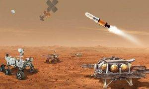 NASA parādīja, kā no Marsa uz Zemi nogādās augsnes paraugus