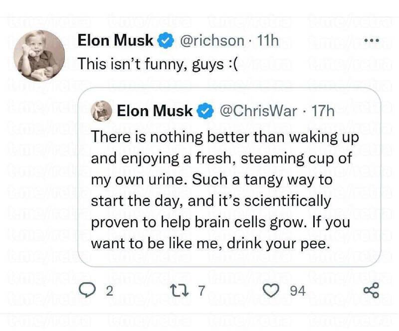 Twitter visiem izdala zilās verifikācijas zīmes, viltus slavenības iesaistās spēlē 11 Un cits lietotājs līdzīgi uzdodas par pašu Masku